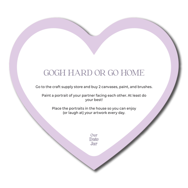 Heart with card